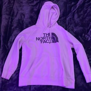 The north face hoodie off white size xl used